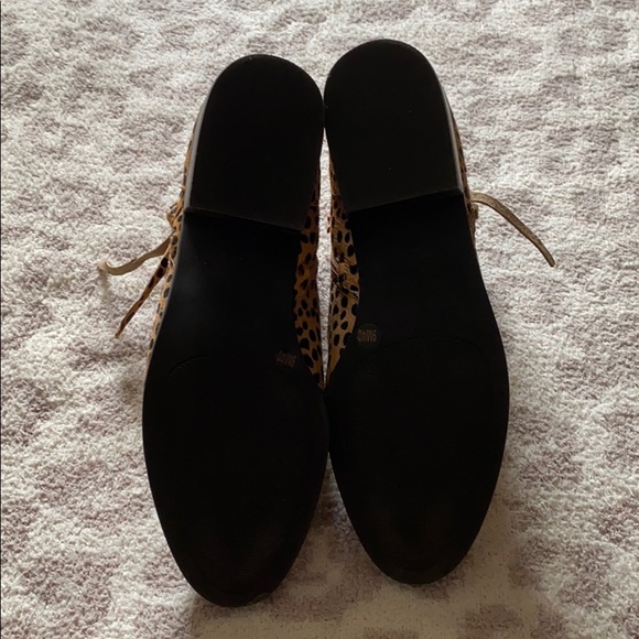 Sole Society Abbott Leopard Booties - Picture 8 of 11